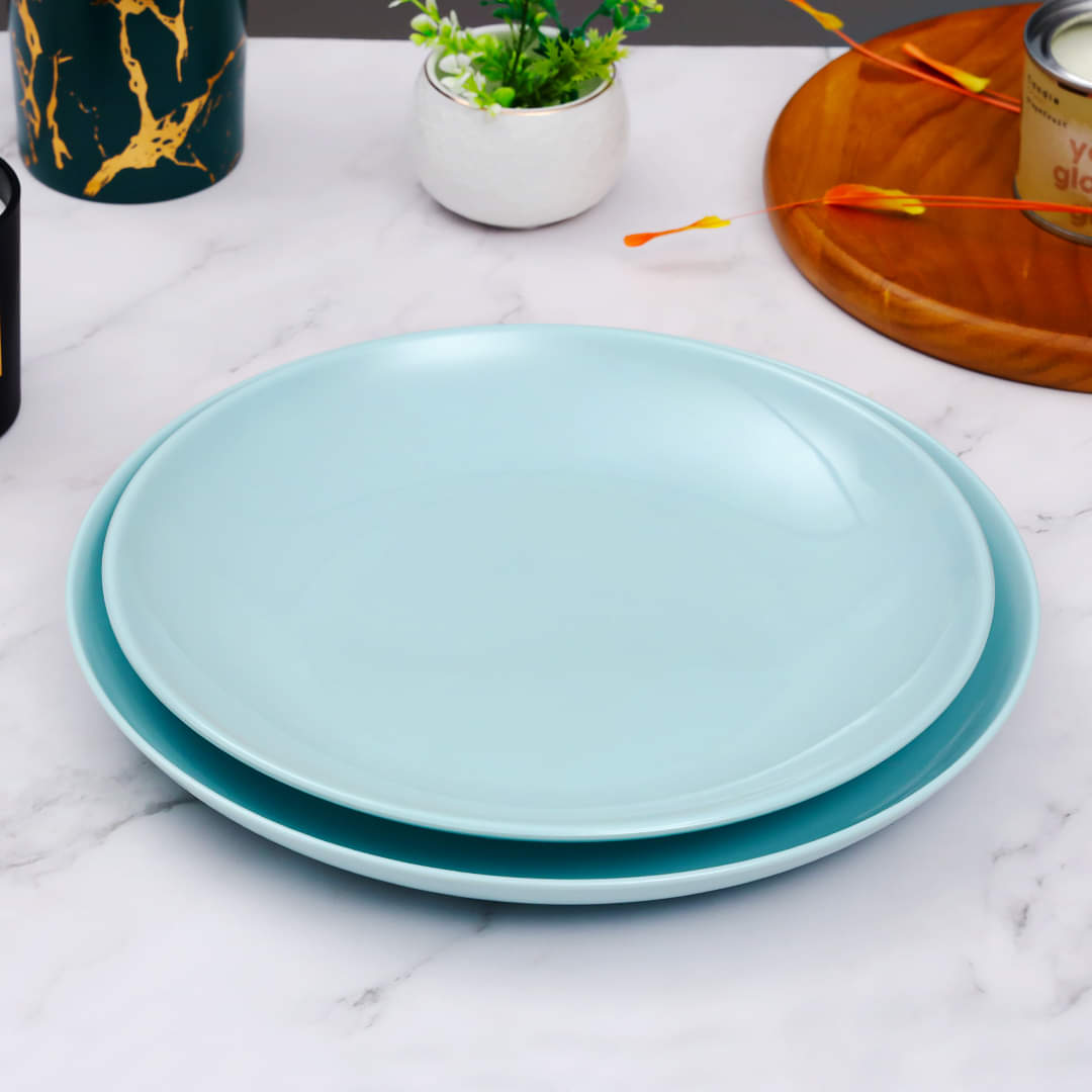 Classic Tone Melamine Everyday Medium Serving Plate