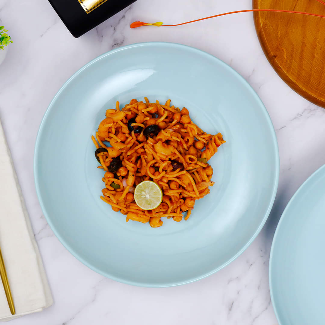 Classic Tone Melamine Everyday Medium Serving Plate