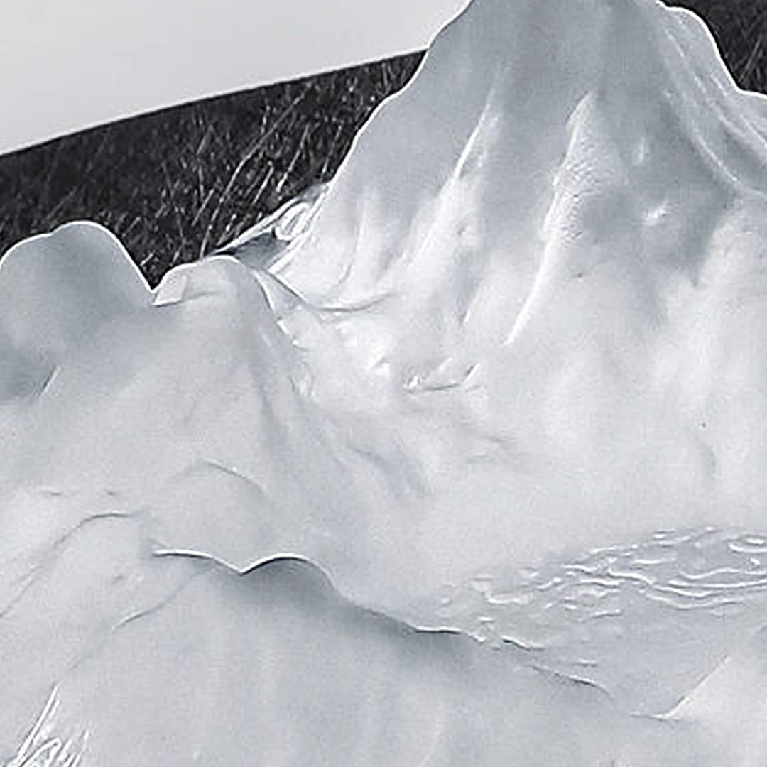 Ice Mount Crystal Trendy Glass Ashtray