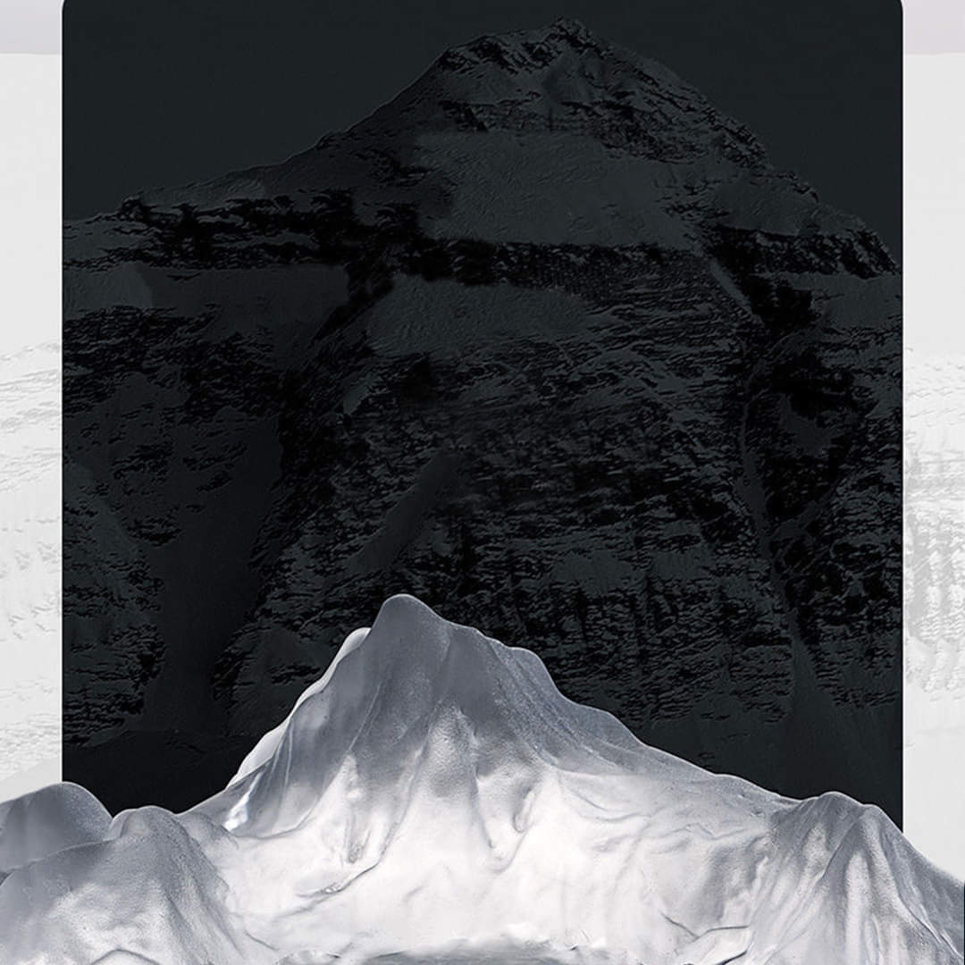 Ice Mount Crystal Trendy Glass Ashtray