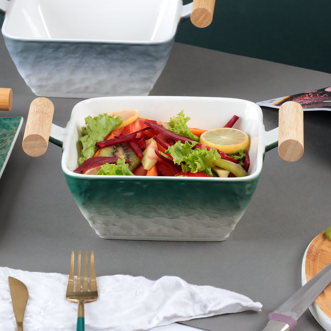 Gradient Stone Japanese Style Bowl