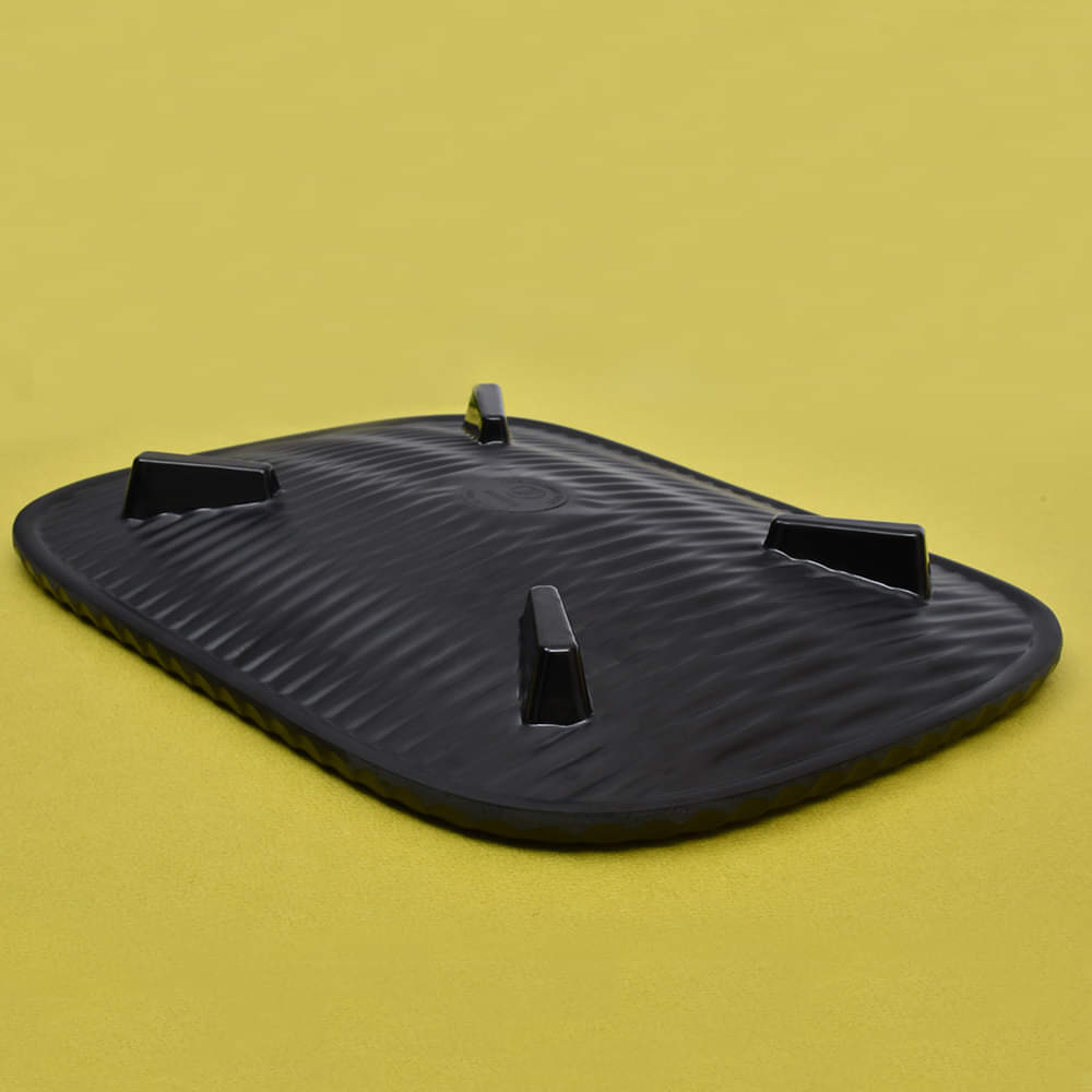 Melamine Serving Tray Black