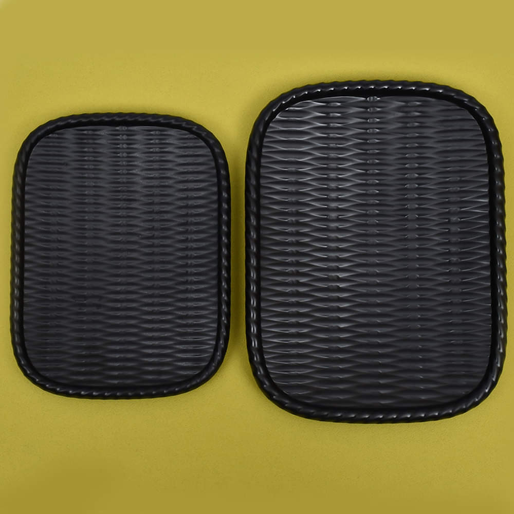 Melamine Serving Tray Black