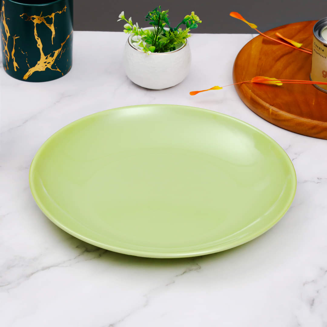 Classic Tone Melamine Everyday Medium Serving Plate
