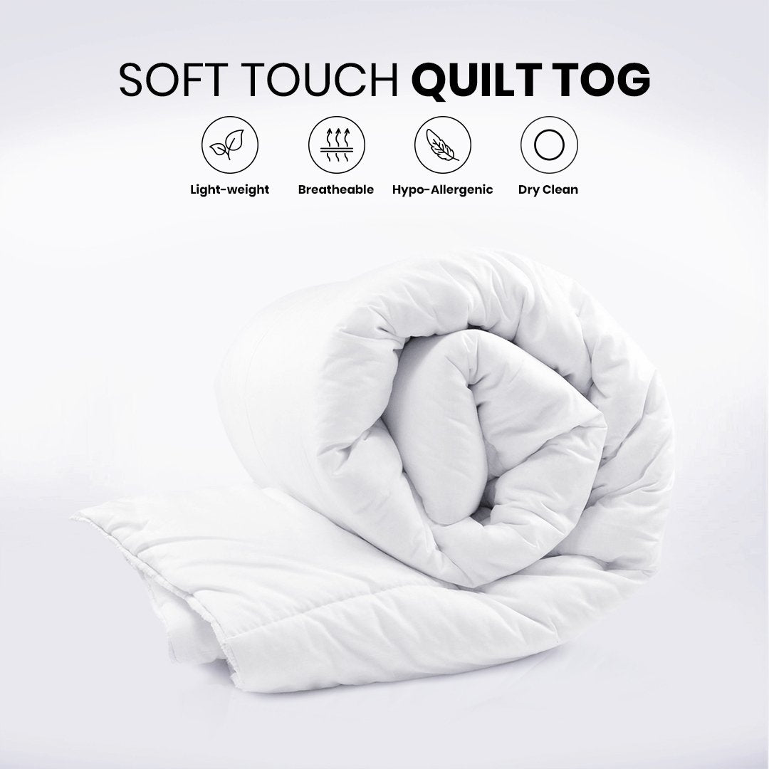 Hollow Fiber Premium Quality Soft Touch Polyester Blend Duvet Tog (500 GSM)
