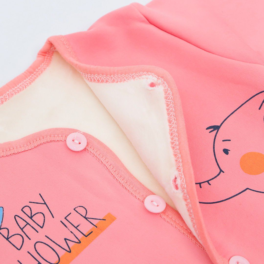 4-Pcs Baby Girl Winter Dress Set