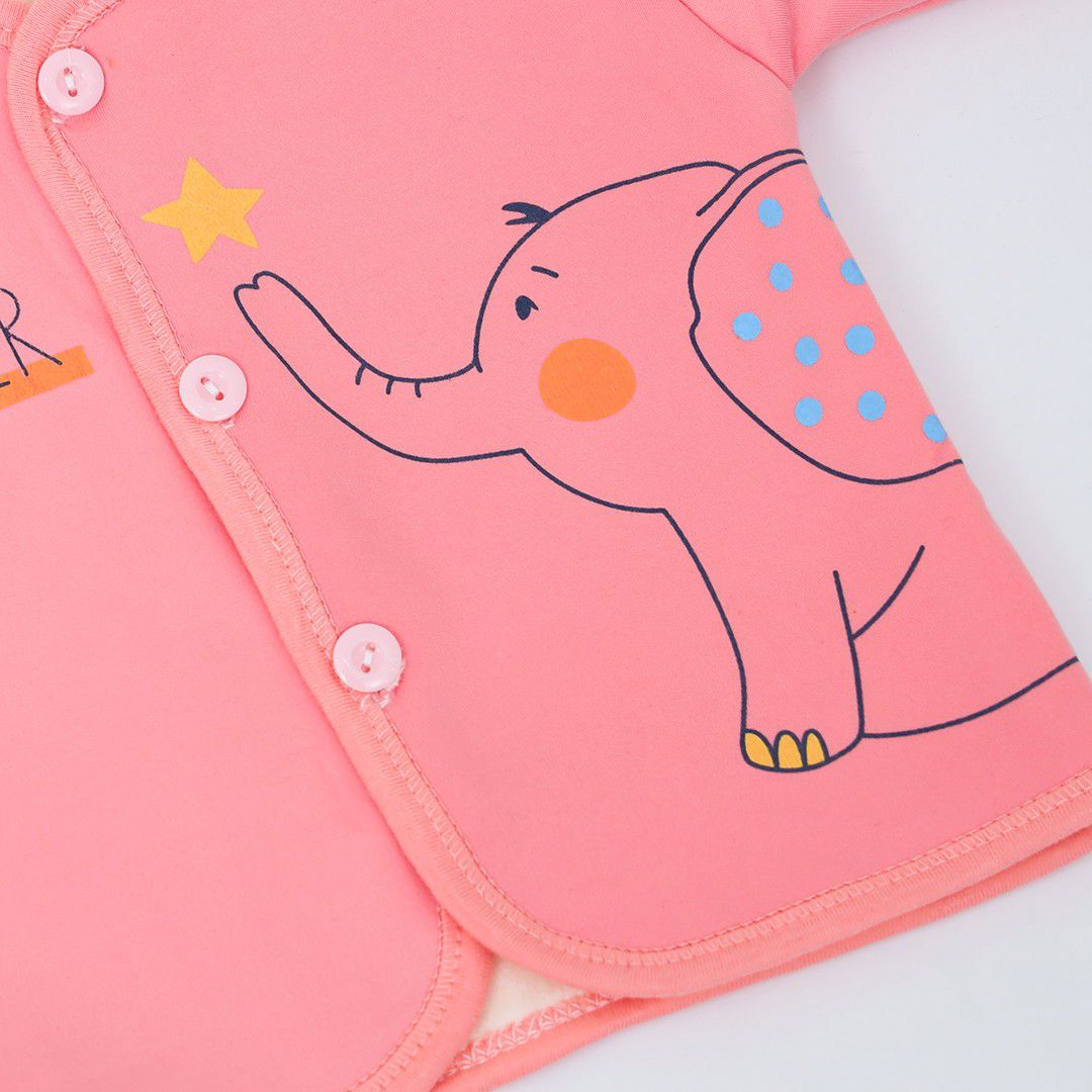 4-Pcs Baby Girl Winter Dress Set