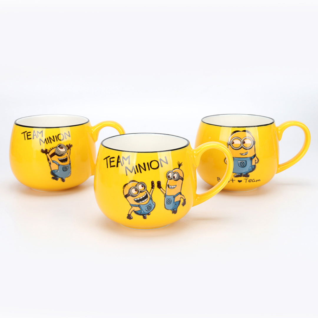 Adorable Cartoon Characters Oval Mug