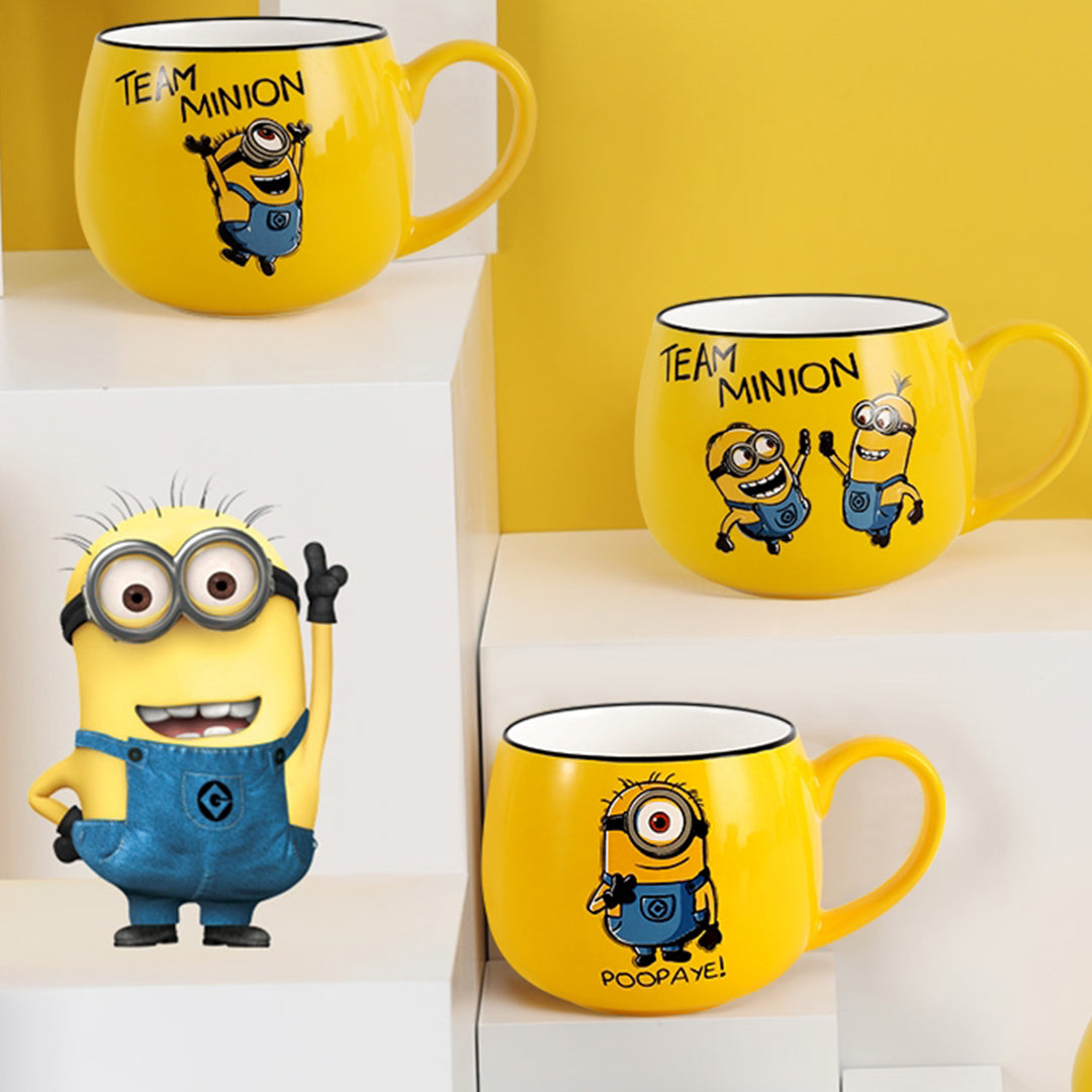 Adorable Cartoon Characters Oval Mug