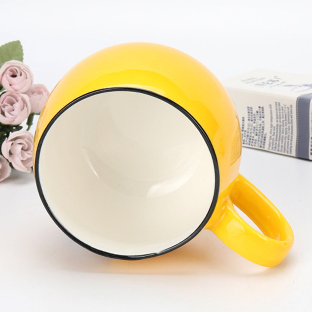 Adorable Cartoon Characters Oval Mug