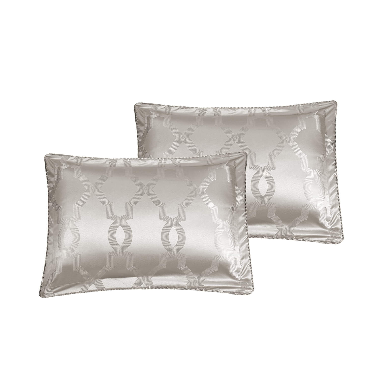 Jacquard Fabric Quilted Bedspread Set -1 Bedspread 2 Pillow covers (4327353712749)