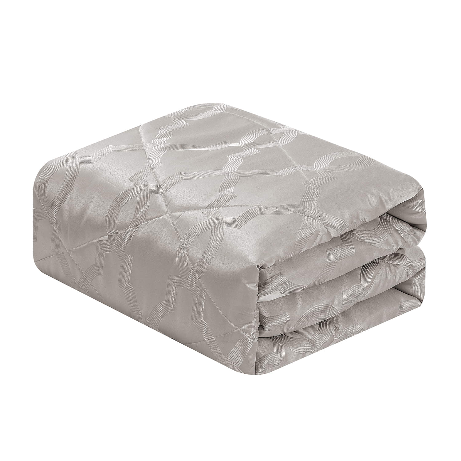 Jacquard Fabric Quilted Bedspread Set -1 Bedspread 2 Pillow covers (4327353712749)