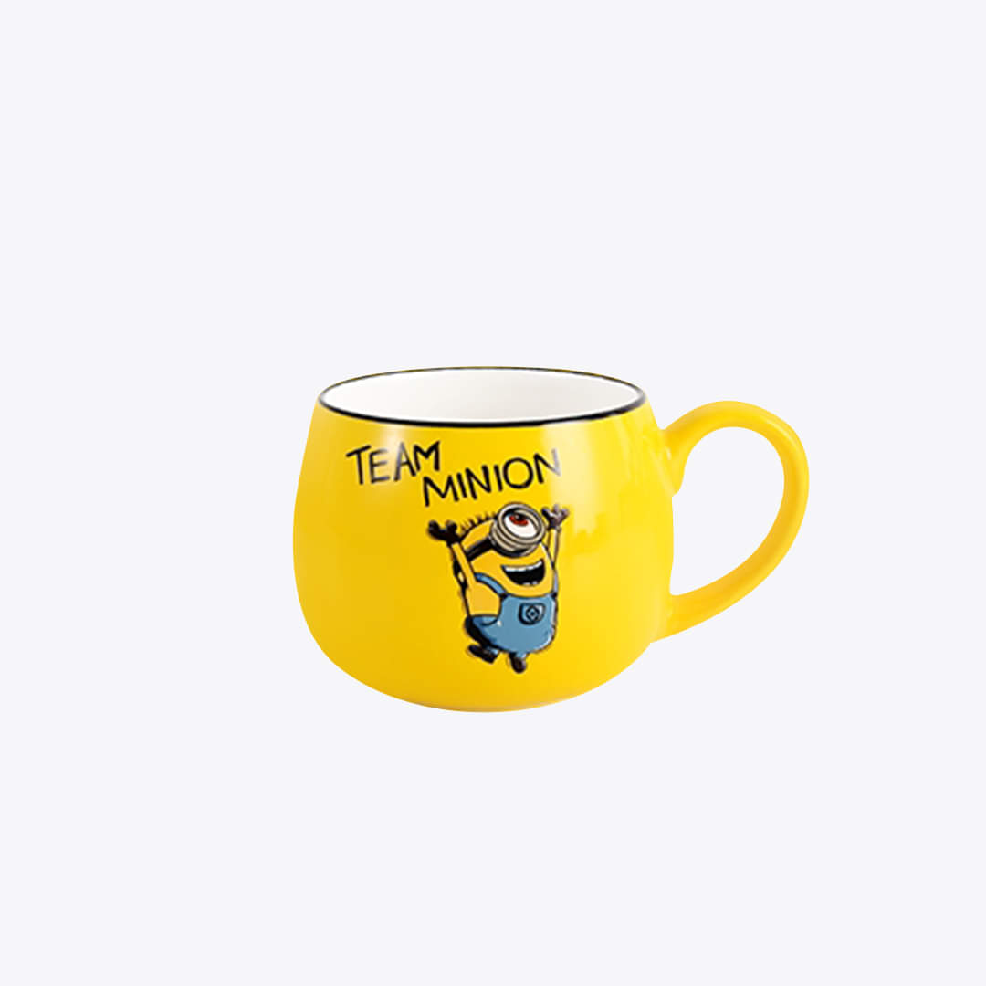 Adorable Cartoon Characters Oval Mug