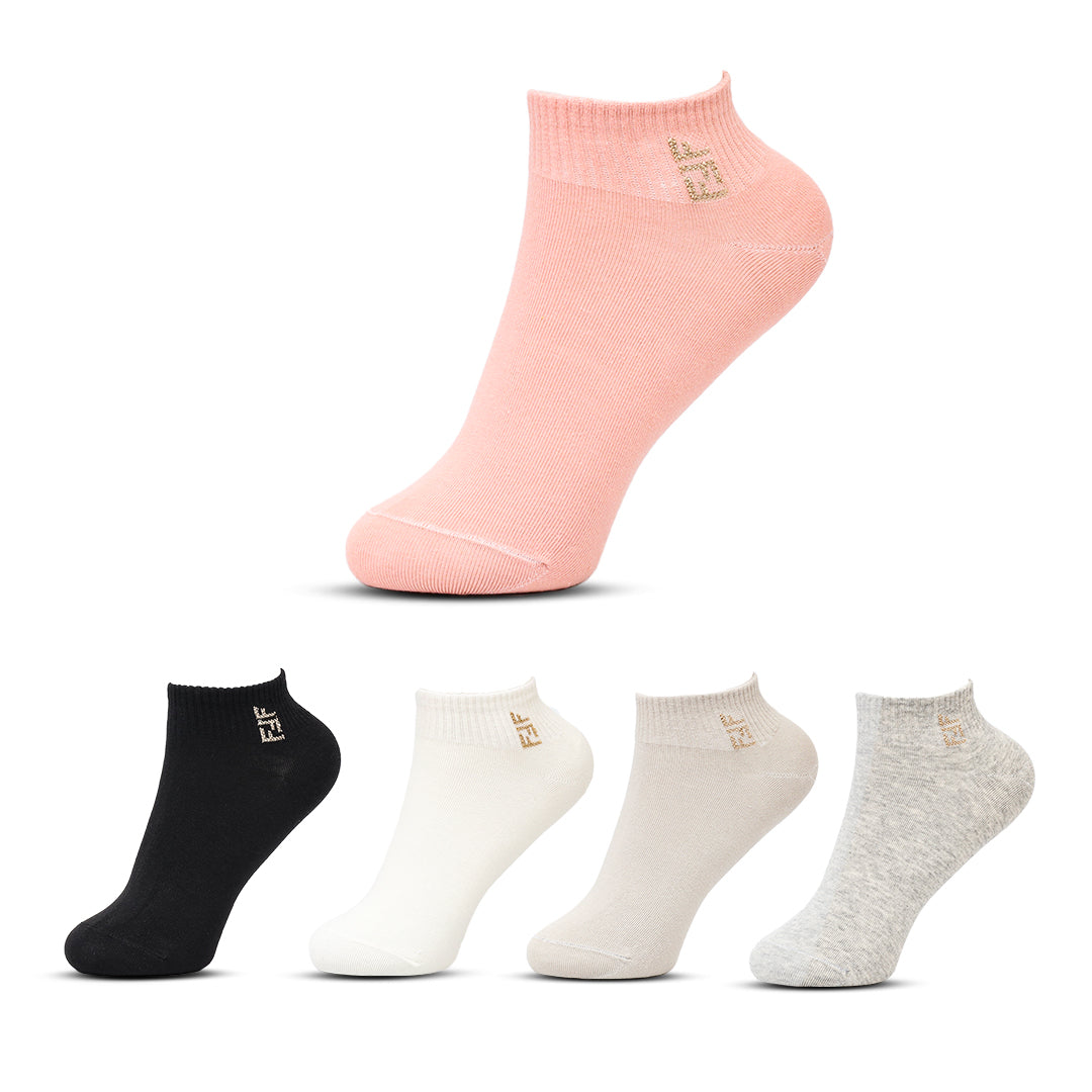 Extra Cut No-Show Socks (Pack of 5)