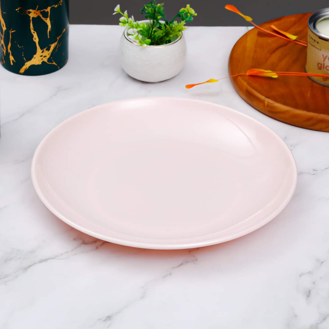 Classic Tone Melamine Everyday Medium Serving Plate