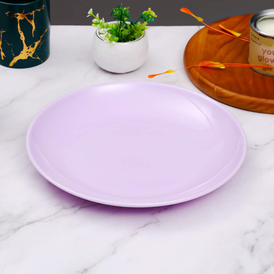 Classic Tone Melamine Everyday Medium Serving Plate