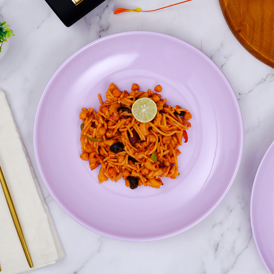 Classic Tone Melamine Everyday Medium Serving Plate