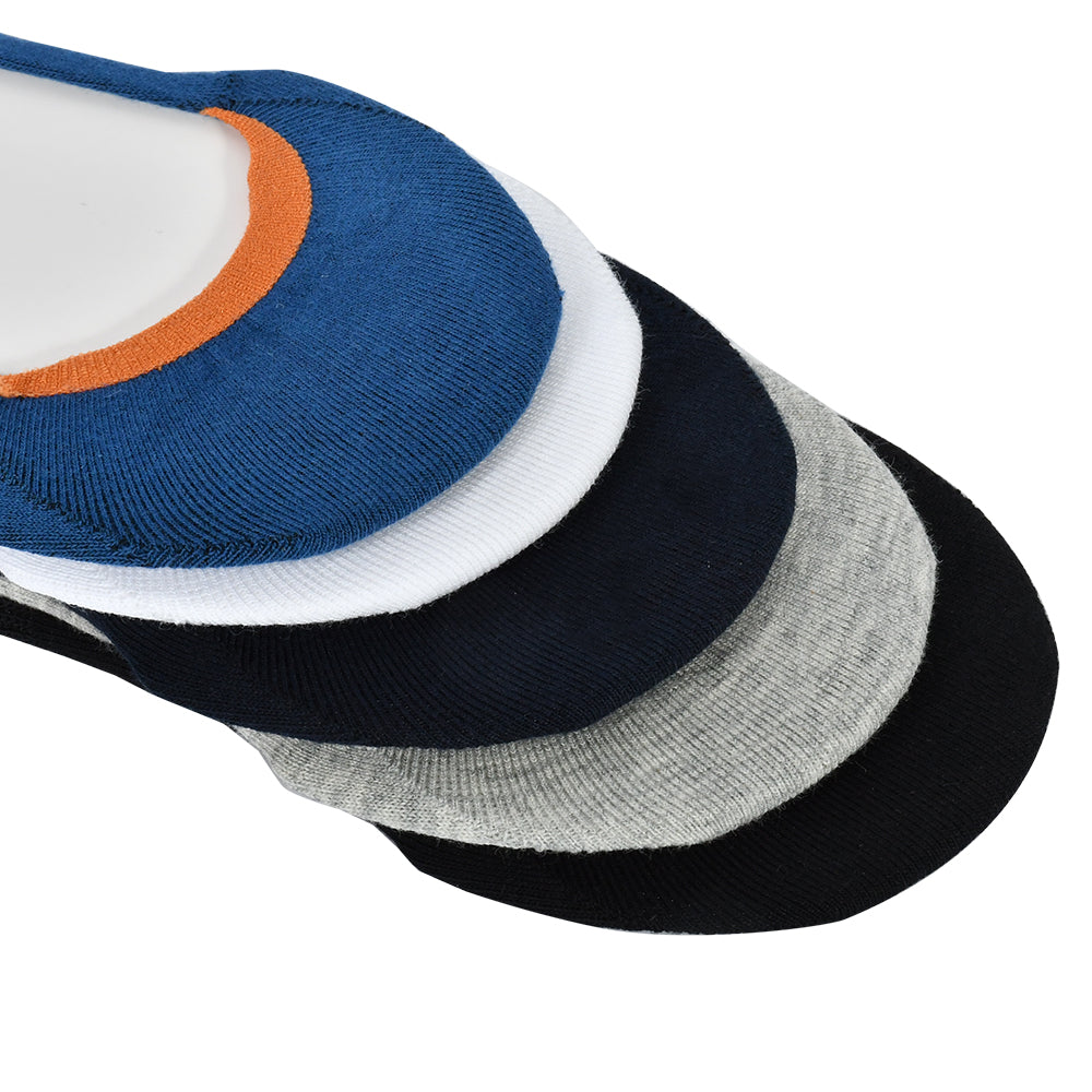 Fine Luxury Cotton Ankle No-Show Socks (Any Random Color)