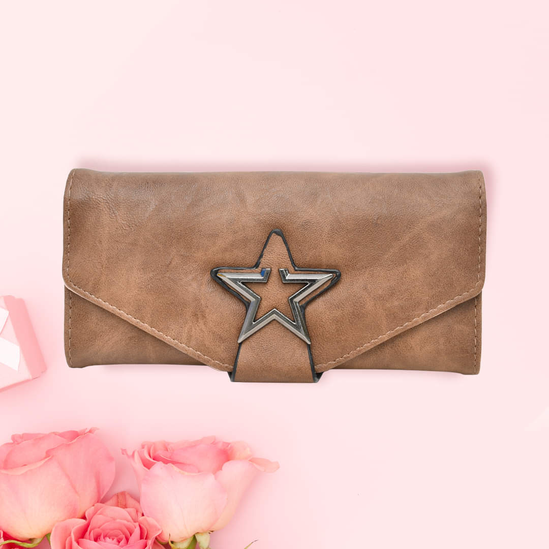 Star Design Ladies Clutch