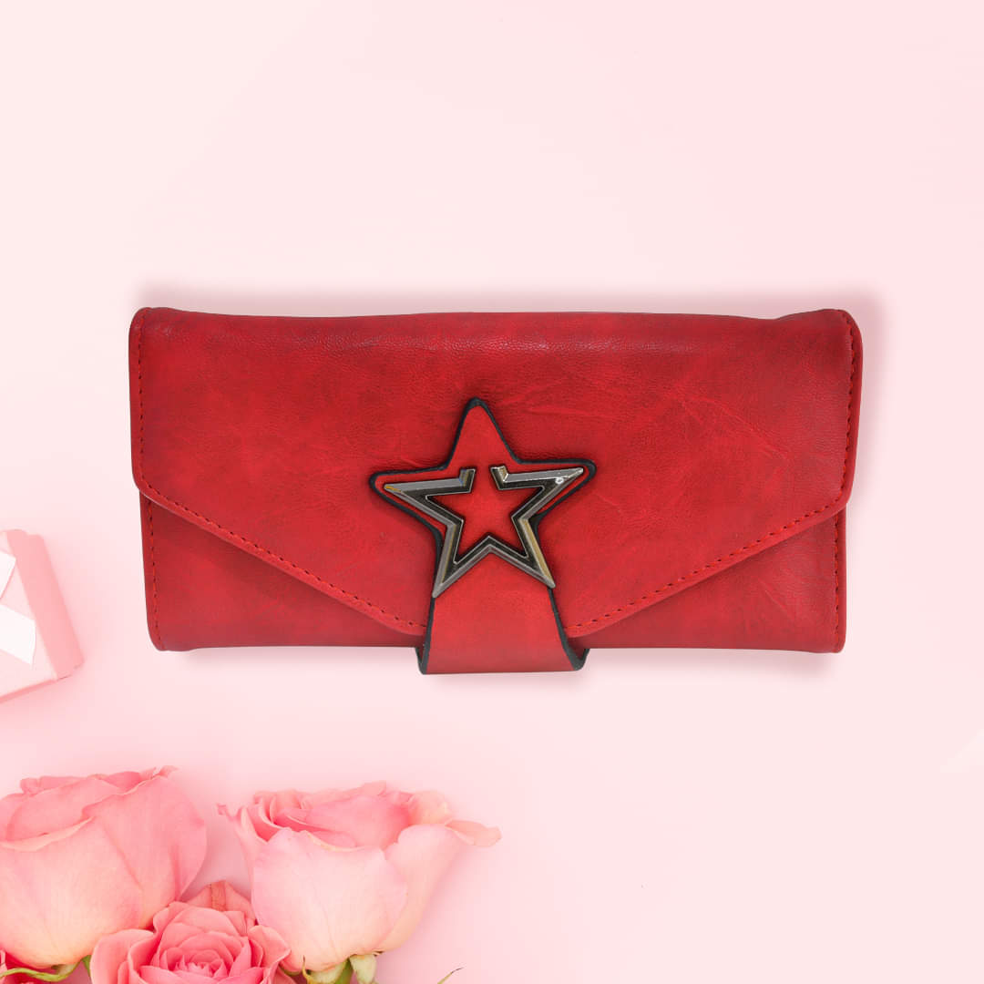 Star Design Ladies Clutch