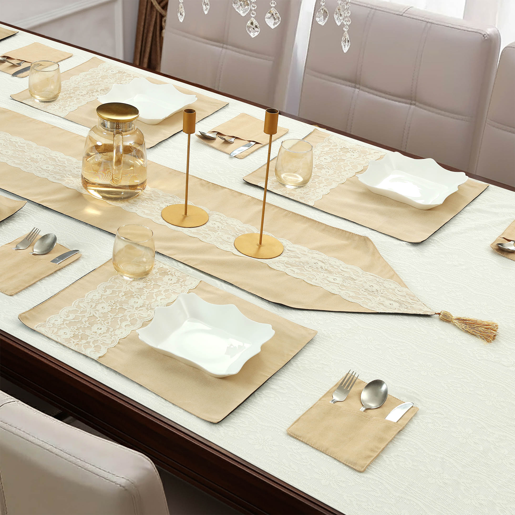 Velour Majesty - Dining Table Set