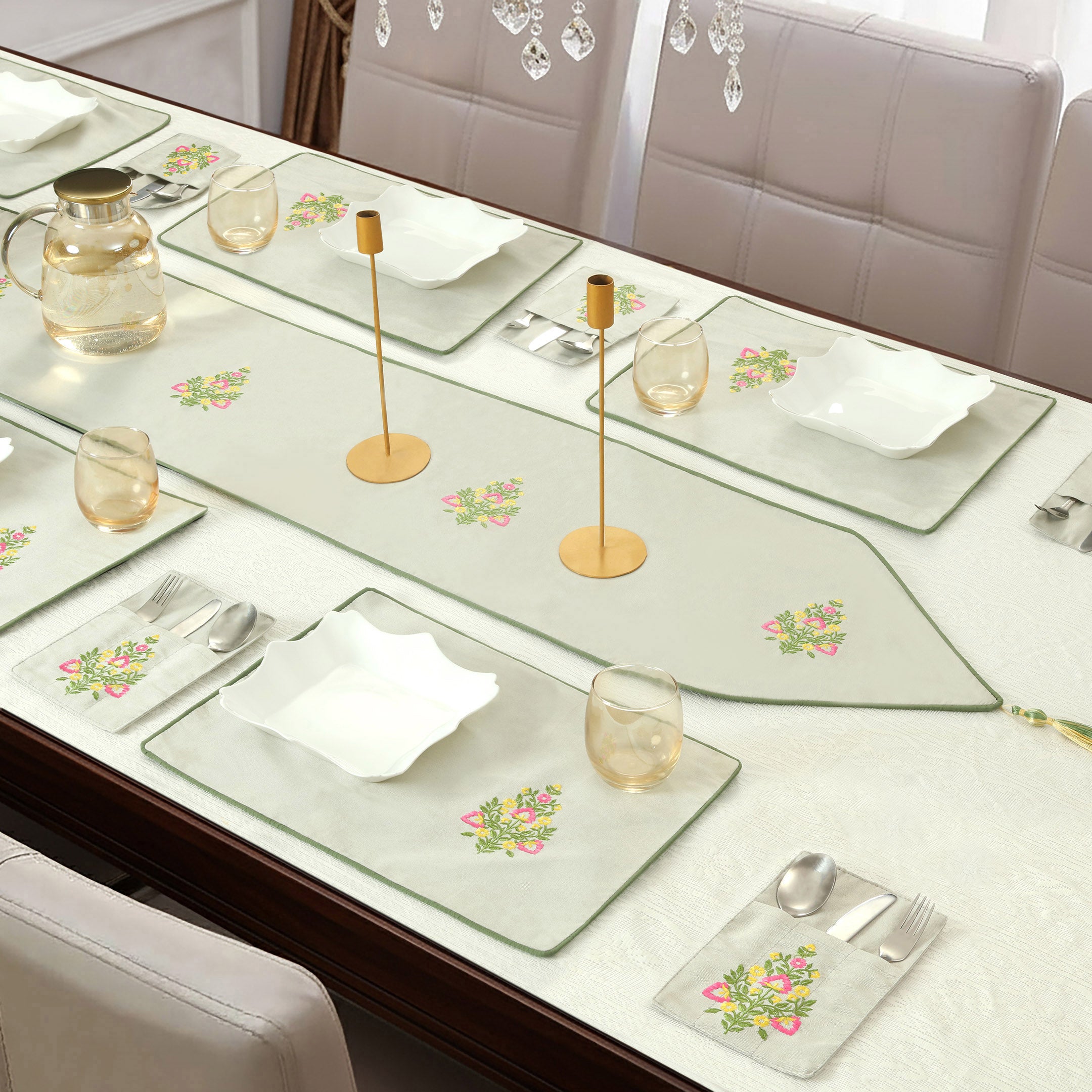 Luxe Serenity - Dining Table Set