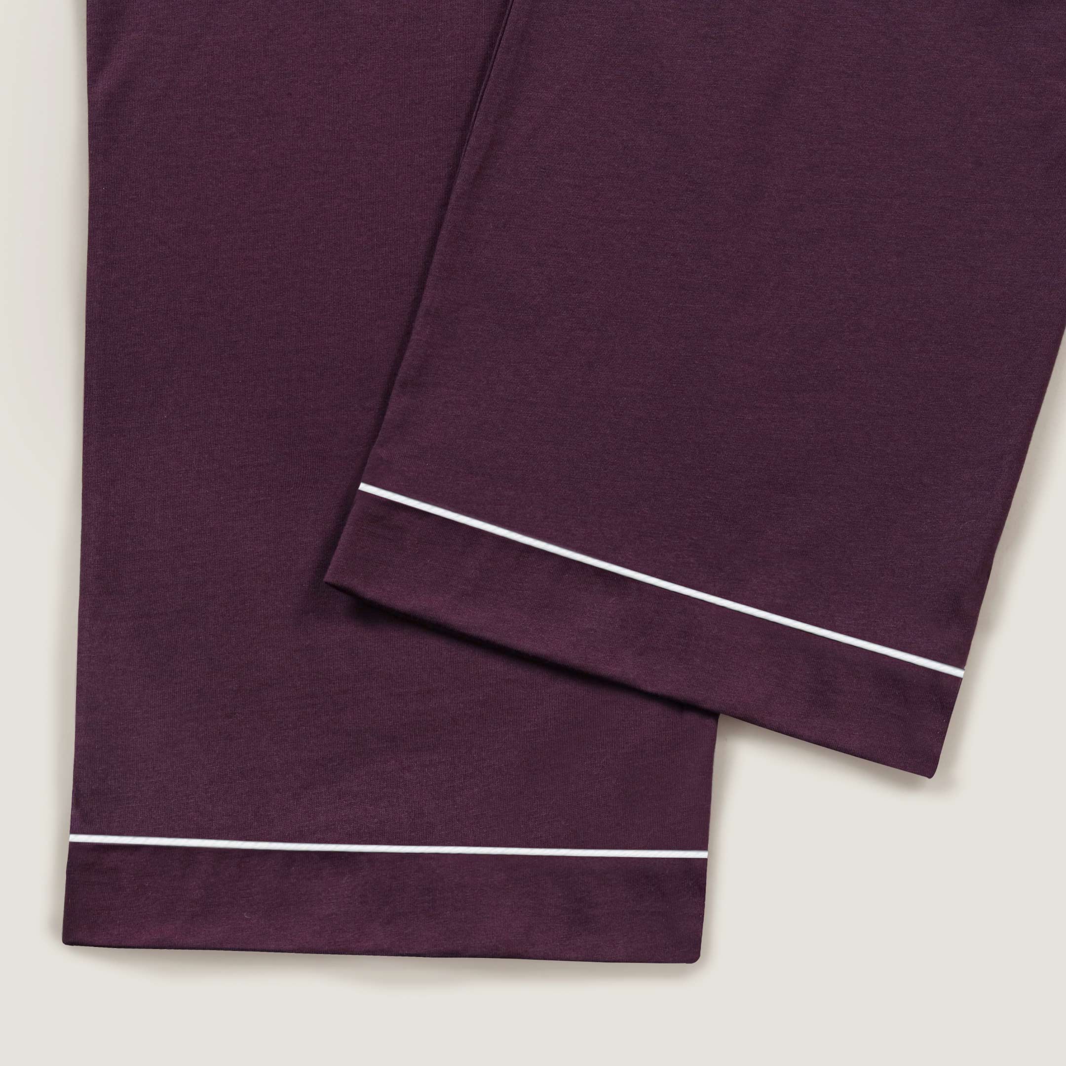 Solid Plum Lounge wear-2pc set