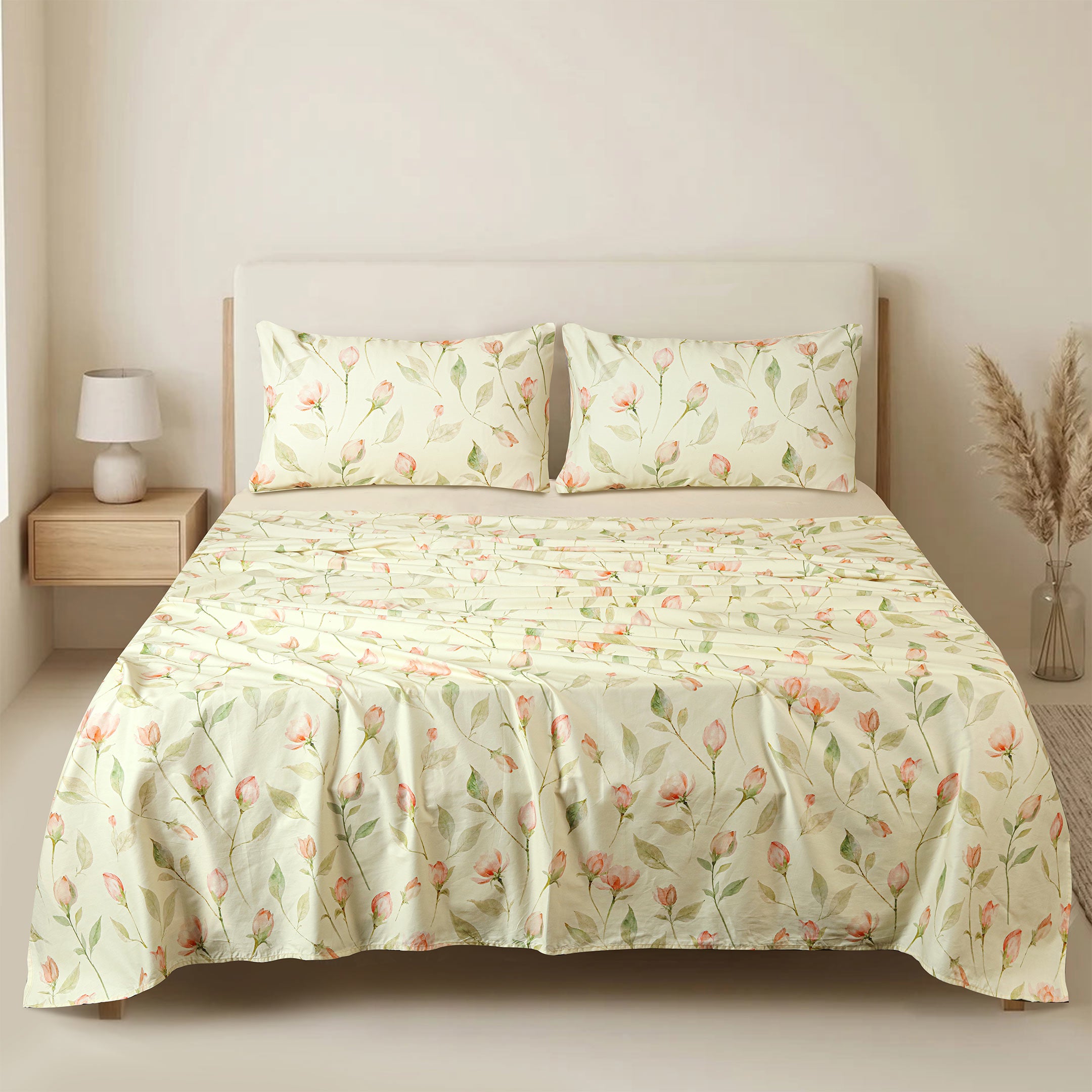 Blush Serenity Bedsheet Set