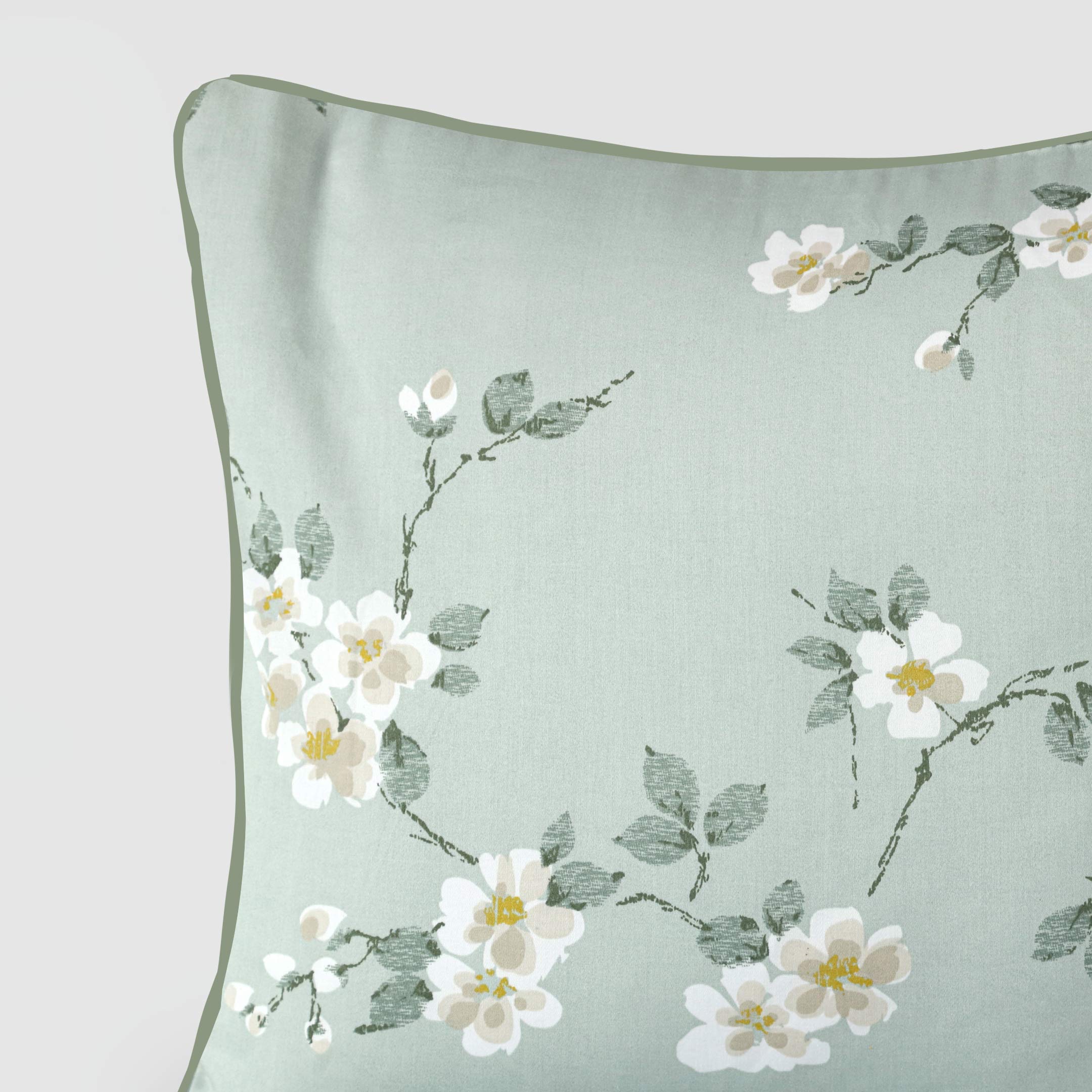 Ethereal Verdure Printed Cushion Cover