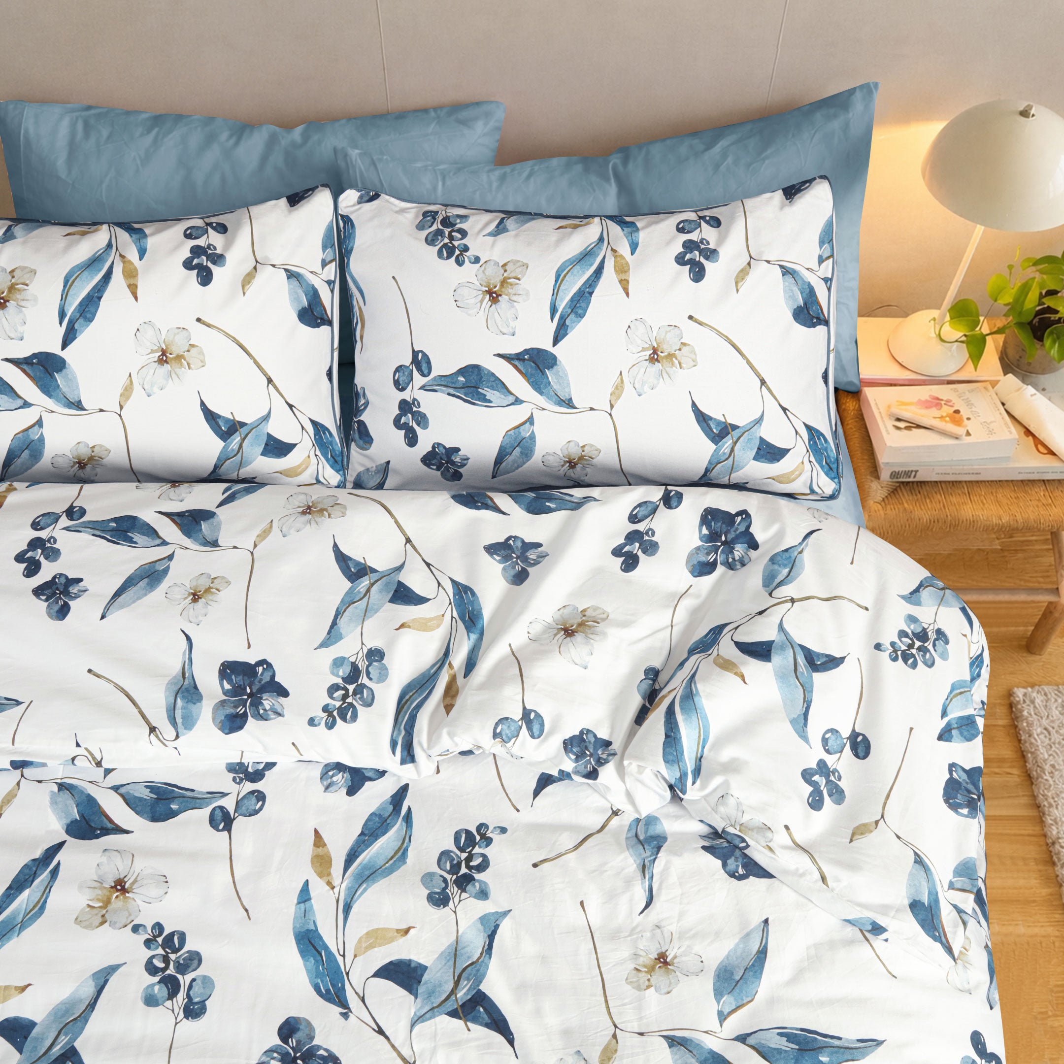 Bluebell Mist Duvet Cover-3pc Set