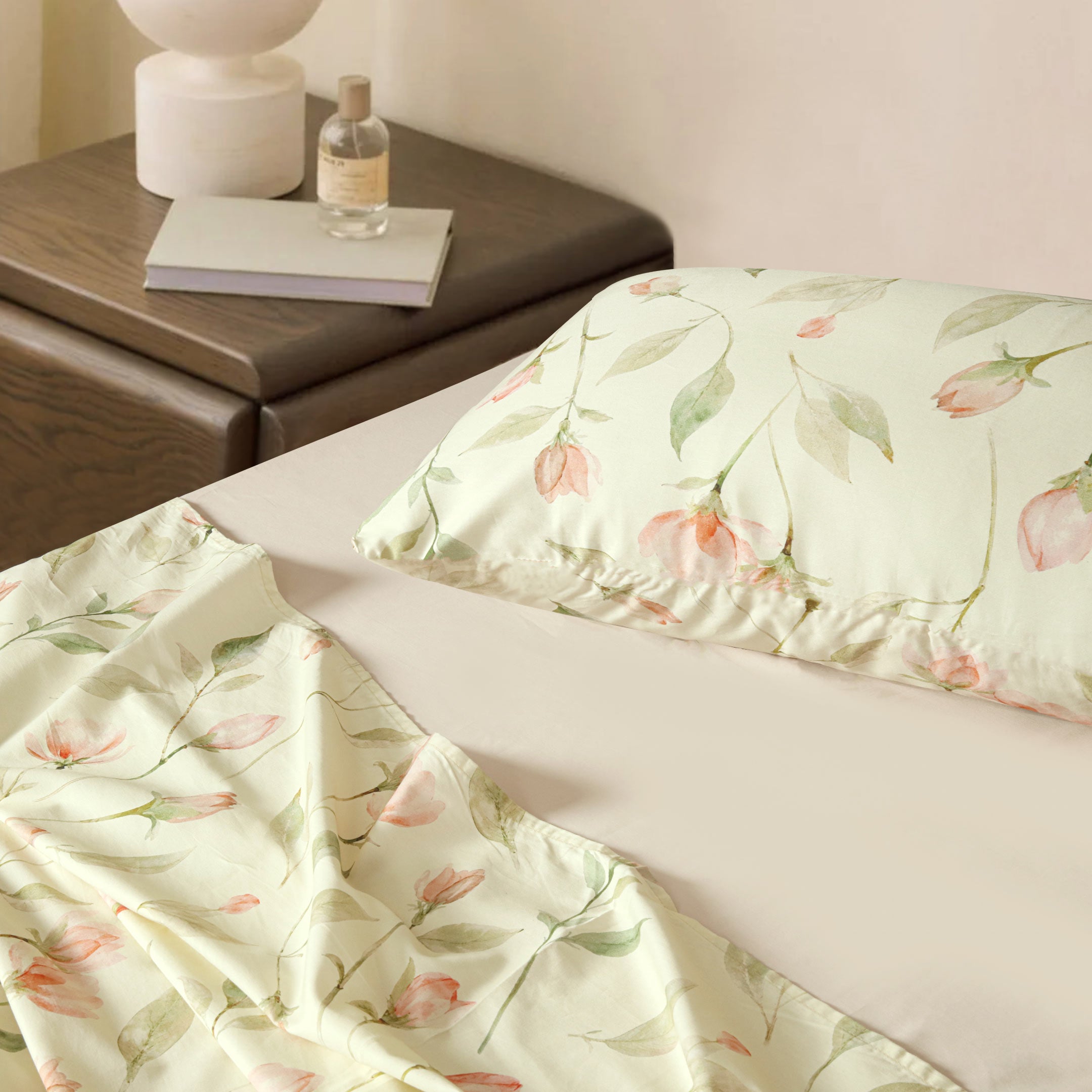 Blush Serenity Bedsheet Set
