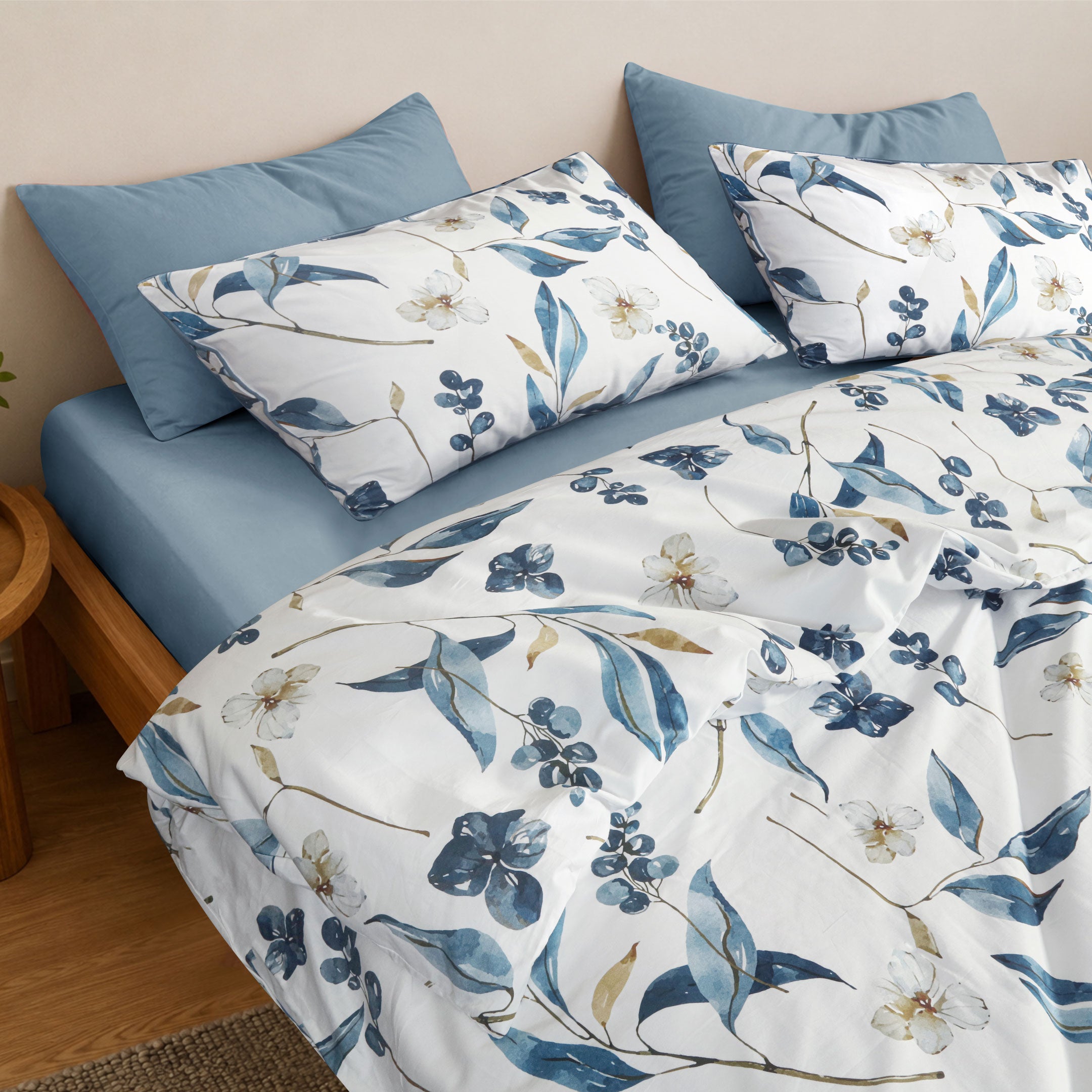 Bluebell Mist Duvet Cover-3pc Set