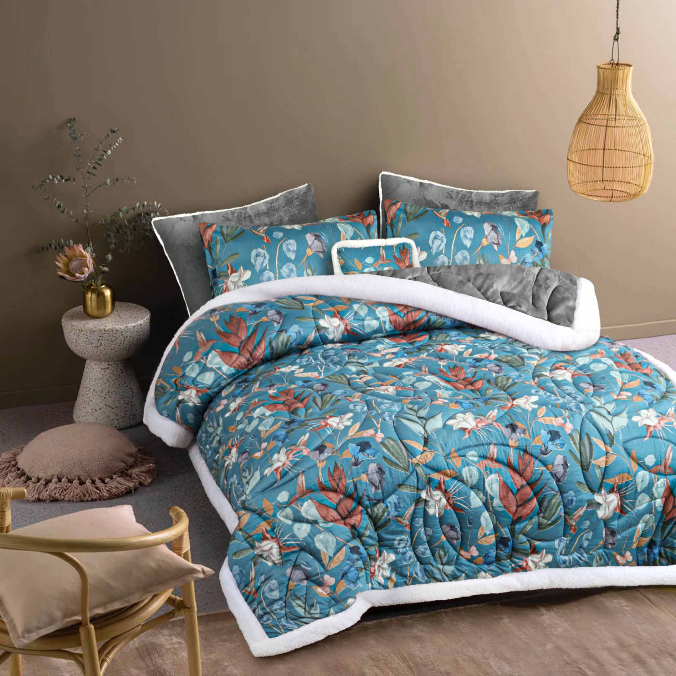 Grey Whisper-Marshmallow Bedding 7 pcs