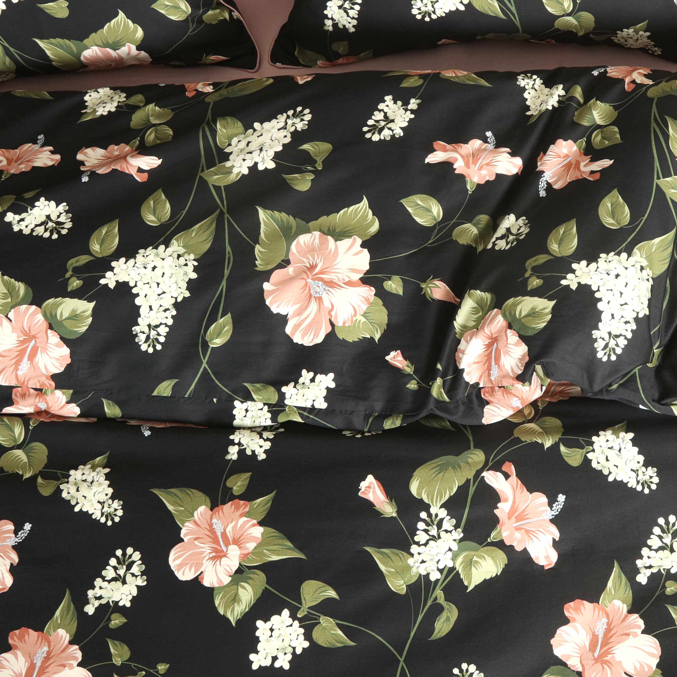 Noire Garden Duvet Cover-3pc Set
