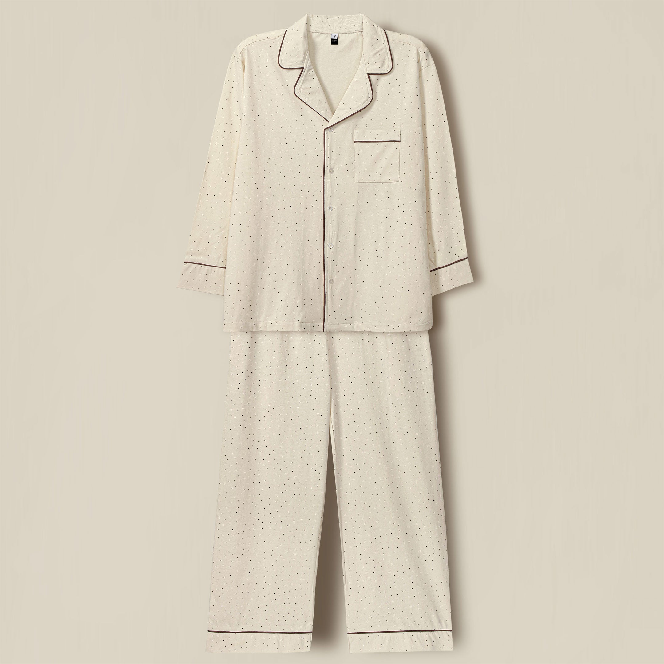 Light Dots Printed Loungewear-2pc Set