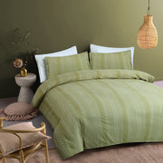 Sage Serenity Luxe Summer Duvet Cover & Bedsheet 6 Pcs Set