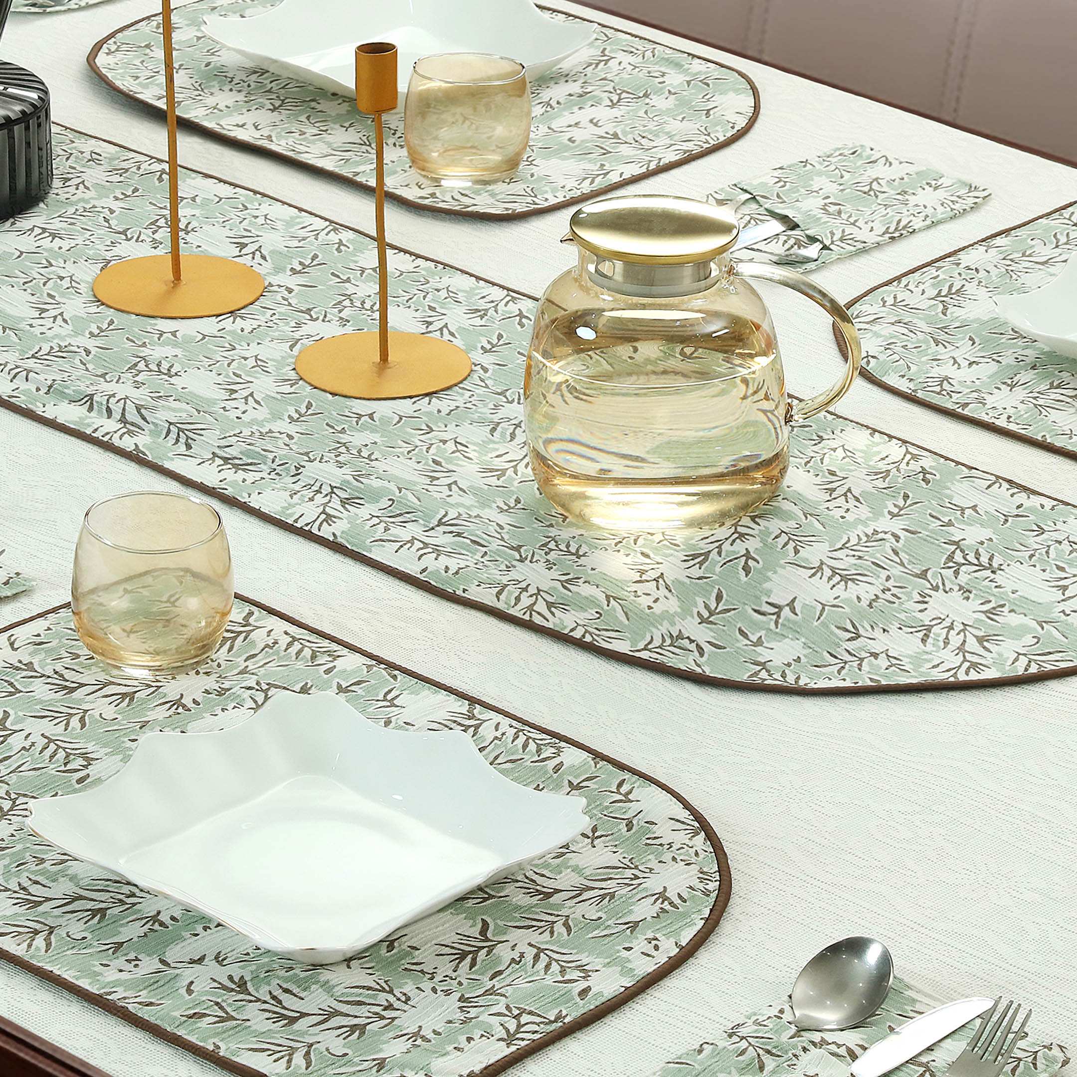 Leafy Whisper - Dining Table Set
