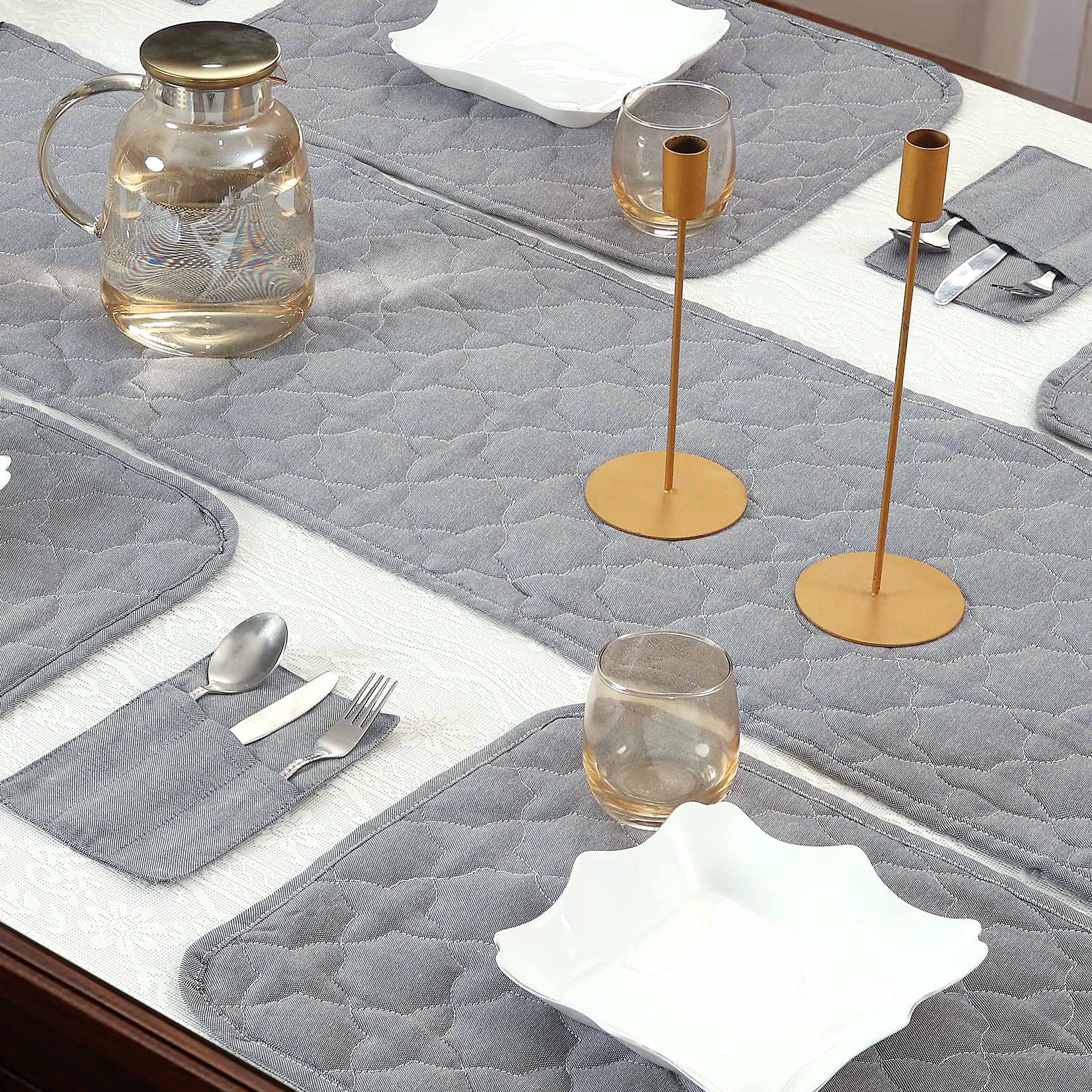 Luxe Quilt - Dining Table Set