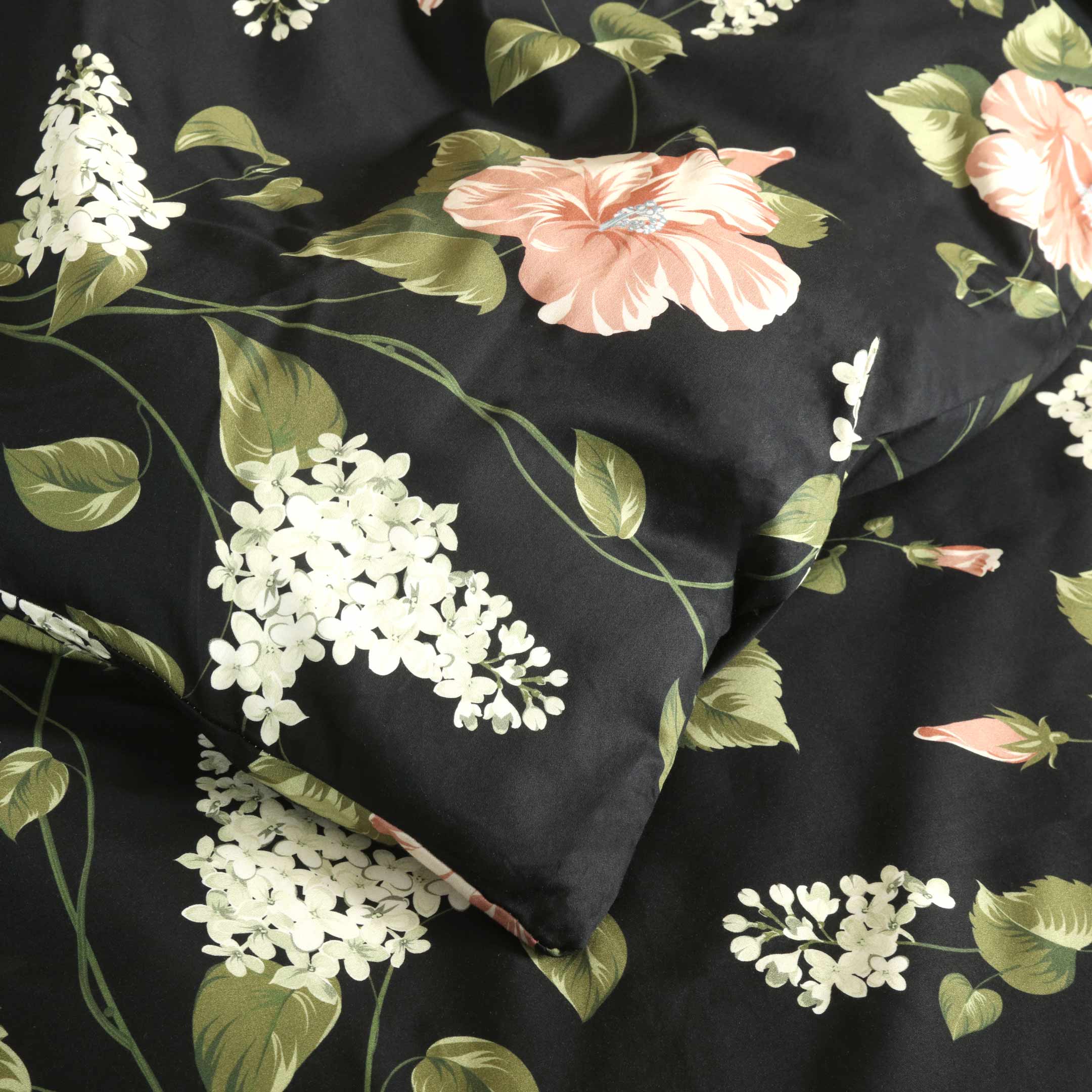 Noire Garden Duvet Cover-3pc Set