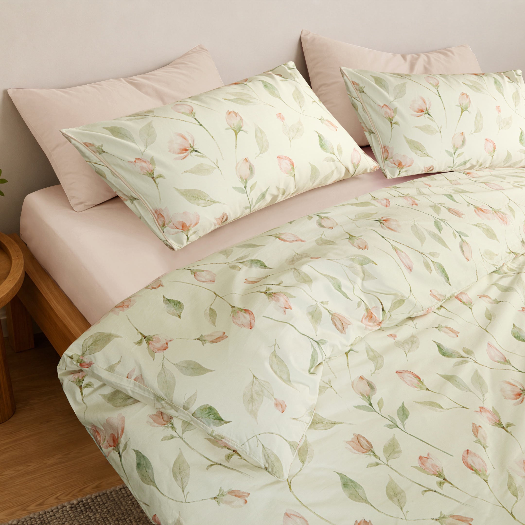Blush Serenity Duvet Cover-3pc Set