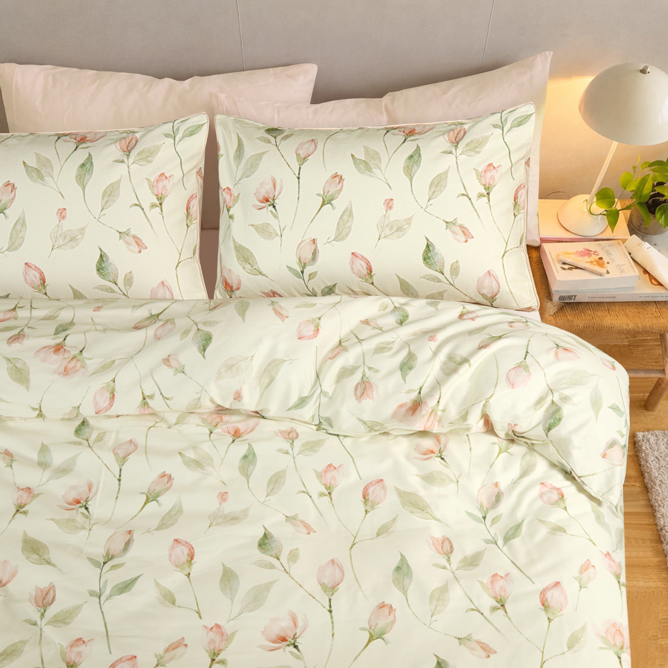 Blush Serenity Duvet Cover-3pc Set