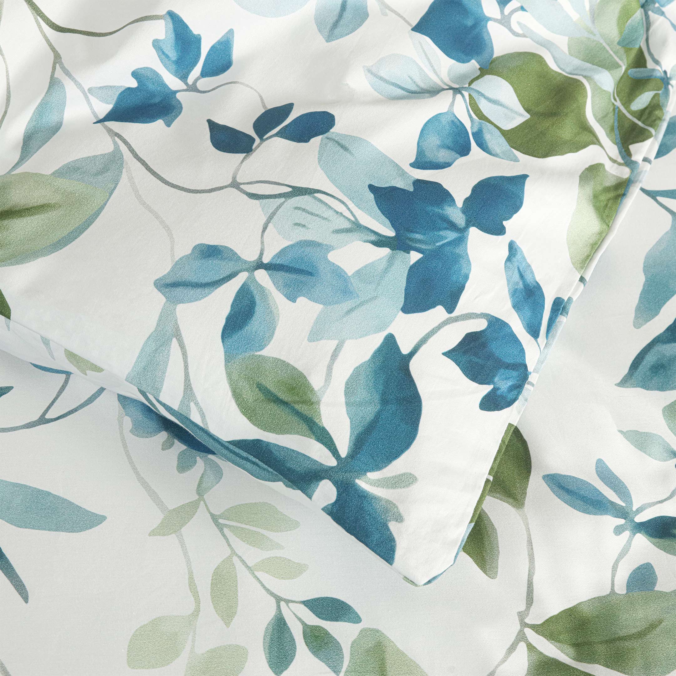 Blue Orchard Duvet Cover-3pc Set