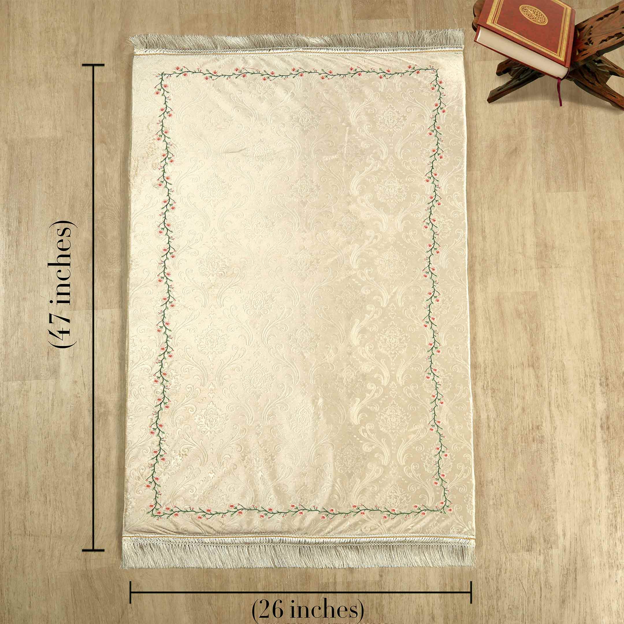 NOOR-E-SALAT Embroidered Velvet Prayermat