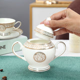 15-Pcs Elegant Pattern Tea Set