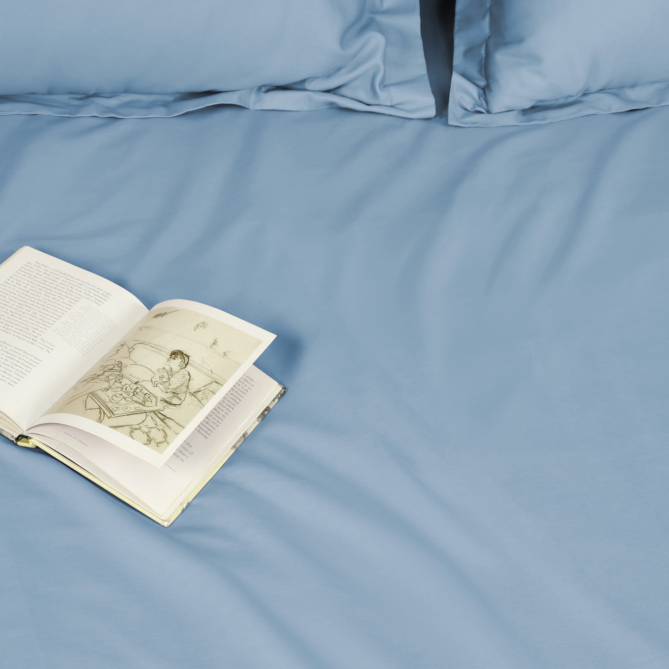 Dusty Blue Bedsheet Set