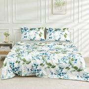 Blue Orchard Bedsheet Set