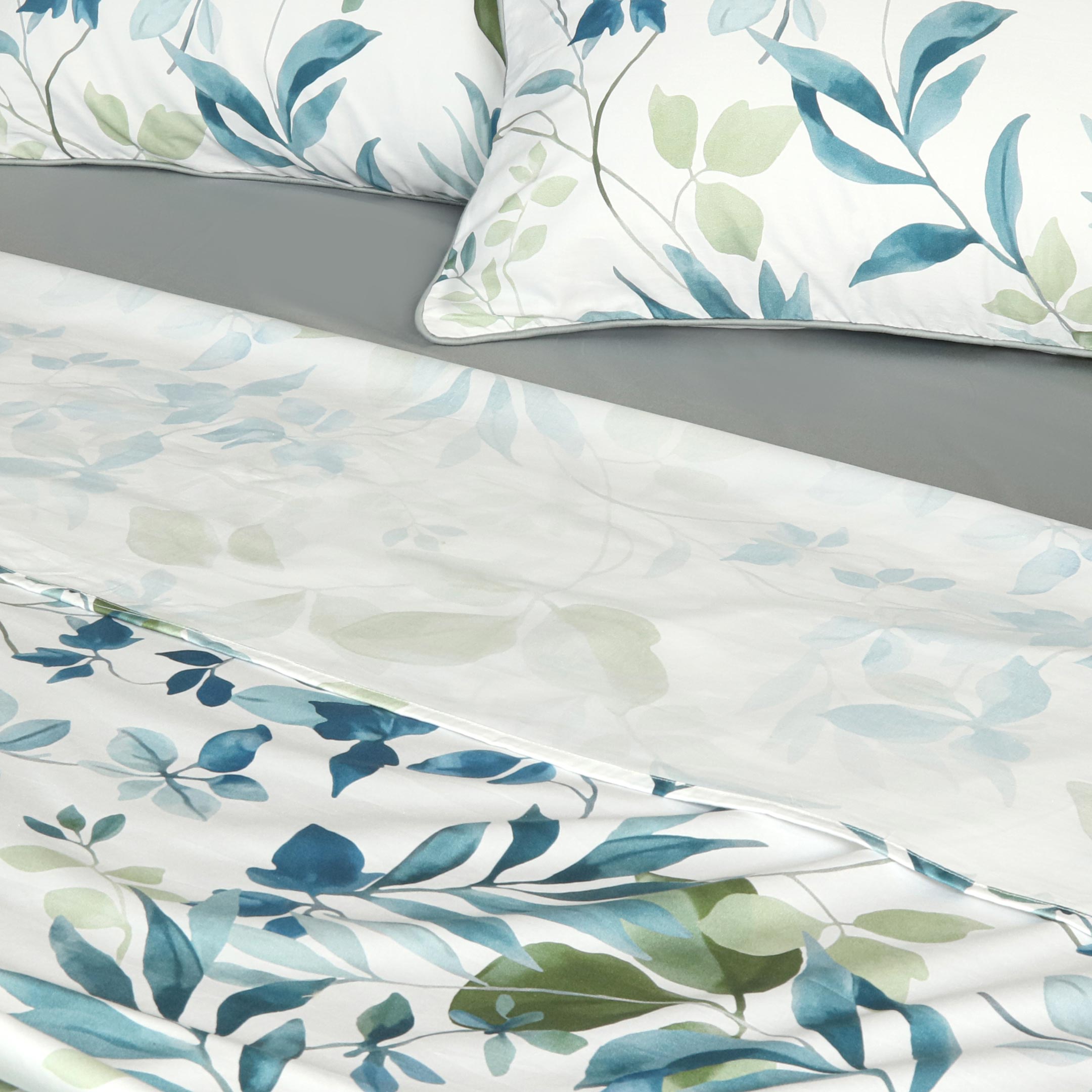 Blue Orchard Bedsheet Set
