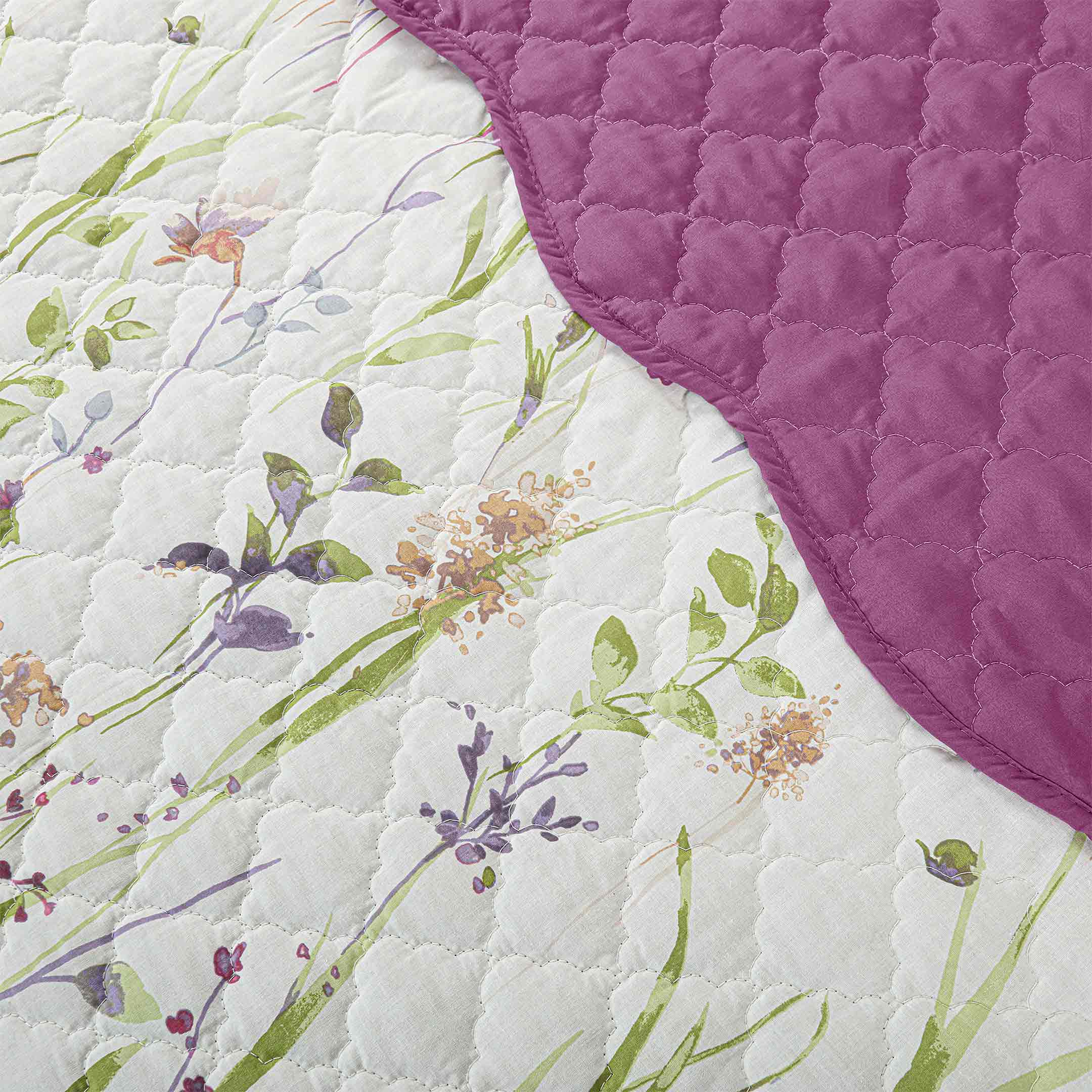 Summer Haze Watercolor Bedspread 6PCS Set