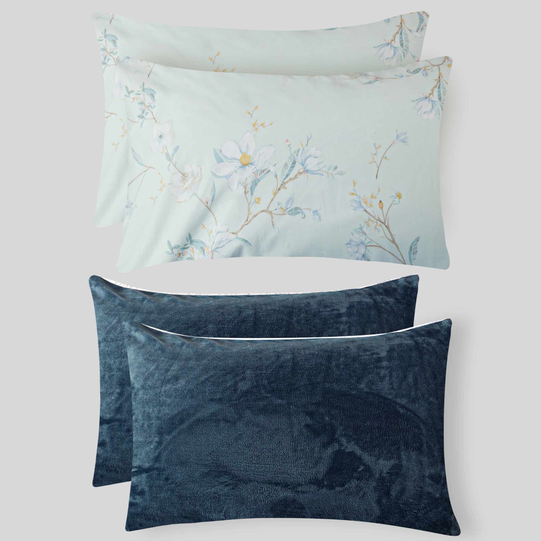 Blue Mist-Marshmallow Bedding 7 pcs