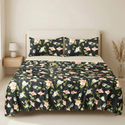 Noire Garden Bedsheet Set